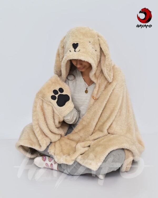 MANTA CONEJA BEIGE - Imagen 3